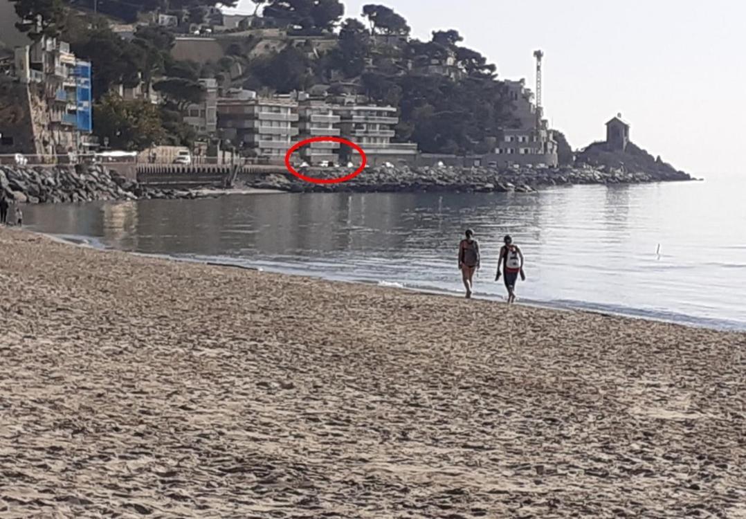 Cadorna Fronte Mare Apartment อาลัสซิโอ ภายนอก รูปภาพ